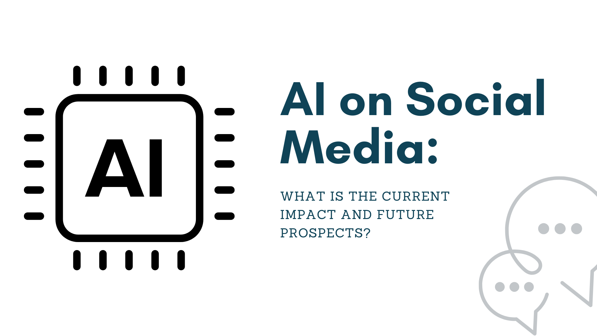 AI on Social Media: What is the Current Impact and Future Prospects?